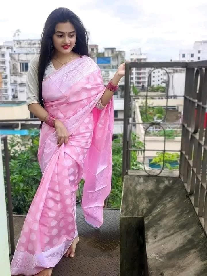 Soft Silk Indian-Inspired Katan Saree