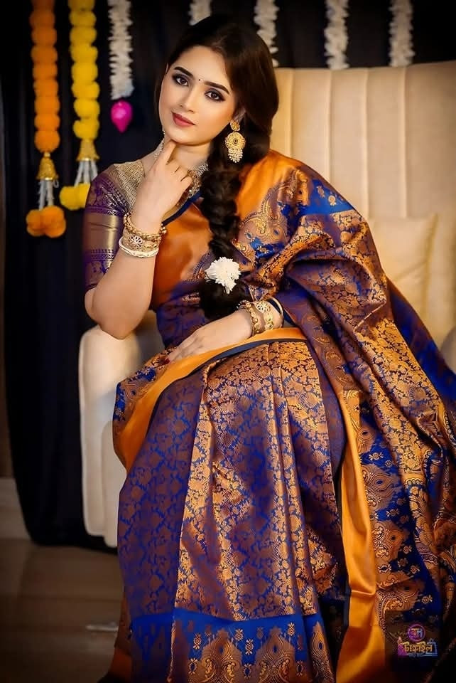 Kanjivaram katan Sharee