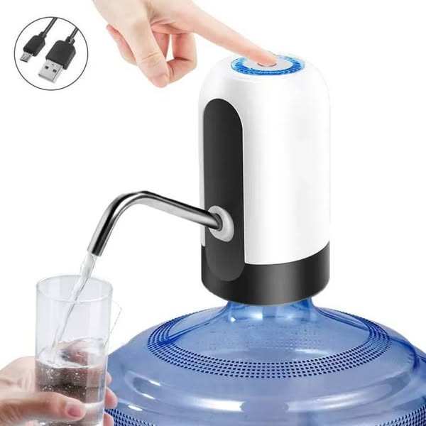 Water Bottle Pump USB Charging Automatic Drinking Water Pump Portable