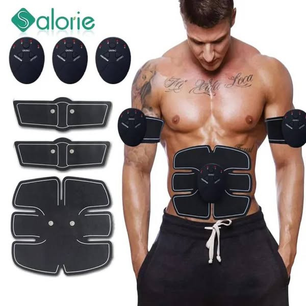 EMS Muscle Stimulator Abdominal Fit Boot Toning Electric Muscle Trainer Gear Beauty Slimming Body Massager Tool